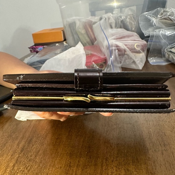 LV Vernis French Purse Wallet Amarante - Picture 8 of 11